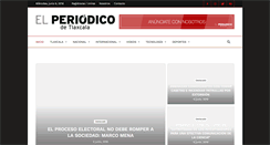 Desktop Screenshot of elperiodicodetlaxcala.com